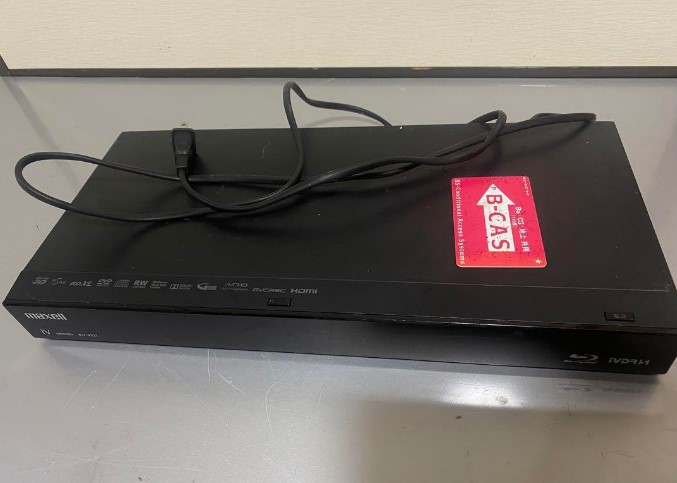 ブルーレイレコーダー 買取 中野区 ｜maxell BIV-R521を高価買取しました。