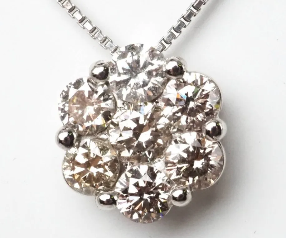 ダイアモンド 買取 文京区 ｜タイヤモンドネックレス 1.00ct/3.8gを高価買取しました。