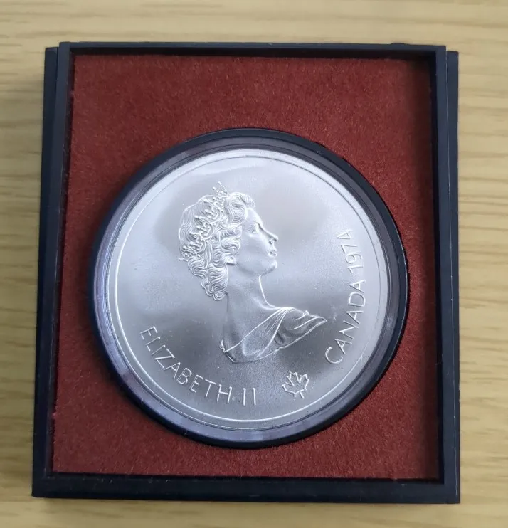記念硬貨 買取 大田区 ｜モントリオールオリンピック 10ドルを高価買取しました。