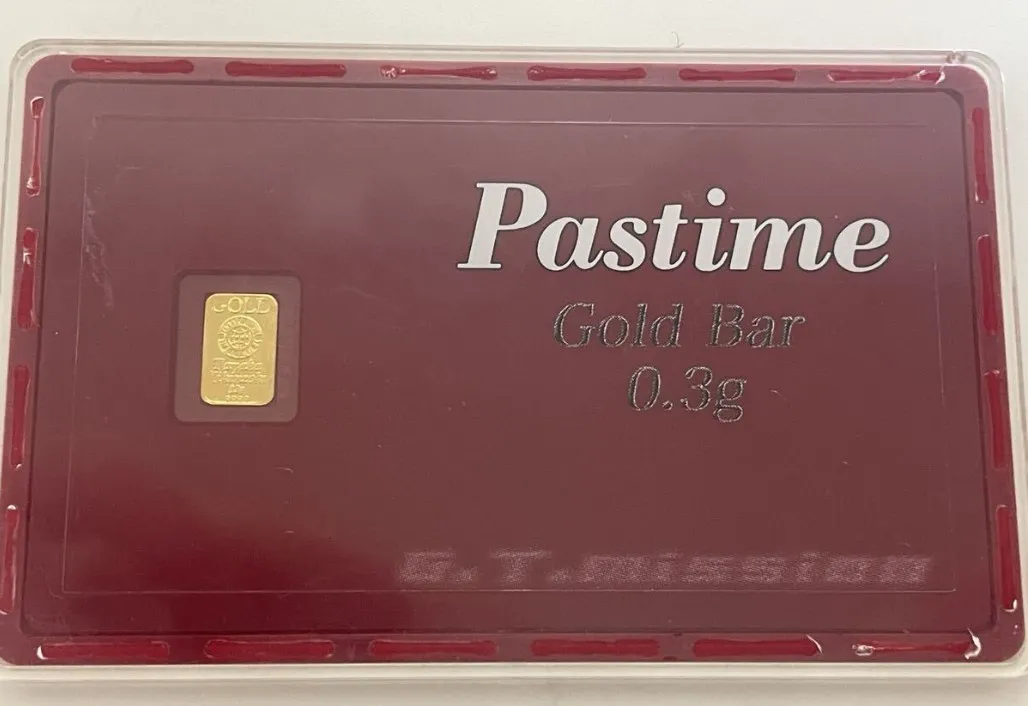 貴金属 買取 中野区 ｜田中貴金属 純金インゴット0.3gを高価買取しました。