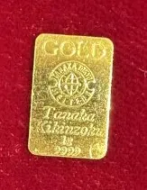 貴金属 買取 横浜市 ｜田中貴金属 ゴールドバー 1gを高価買取しました。