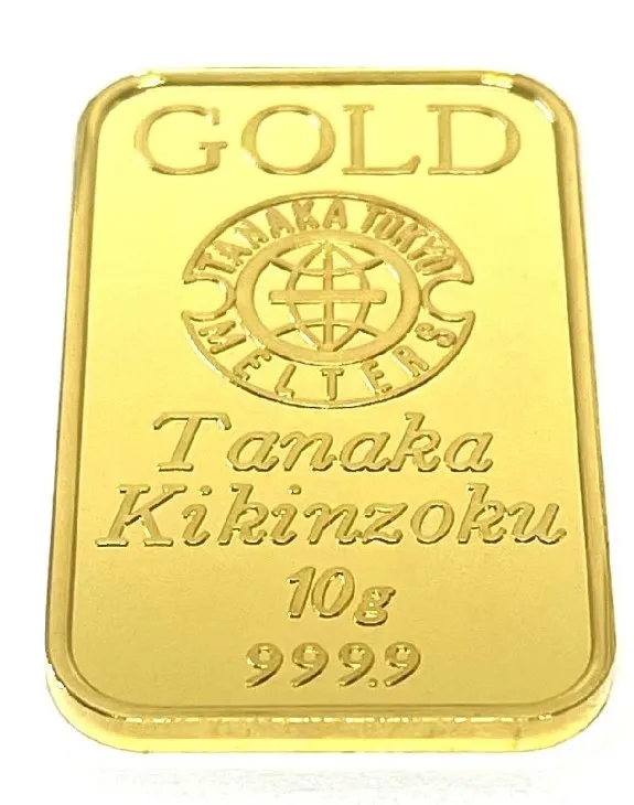 貴金属 買取 江戸川区 ｜田中貴金属 ゴールドバー 10gを高価買取しました。