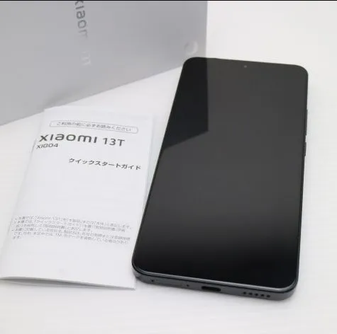 スマホ 買取 江戸川区 ｜Xiaomi 13T XIG04 ブラックを高価買取しました。