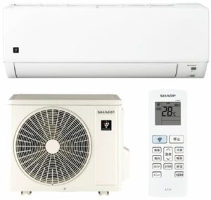 シャープ2024年製 ルームエアコン 10畳用 AY-S28DM-W（2024年製）ホワイト