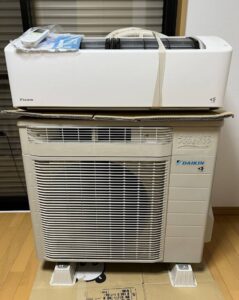 ダイキンルームエアコン 6畳用 うるさらX S22ZTRXS-W（2022年製）ホワイト