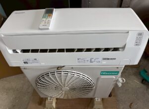 ハイセンス2021年製 ルームエアコン 6畳用 2.2kW HA-S22D