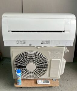 日立2021年製 ルームエアコン ステンレス・クリーン 白くまくん 6~9畳用 RAS-W220L