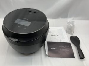 パナソニック2023年製 圧力IH炊飯器 ビストロ 5.5合 SR-V10BA-K