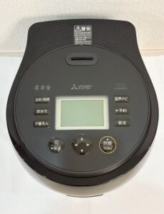 三菱電機2022年製 5.5合 IH炊飯器 本炭釜 紬 NJ-BWD10