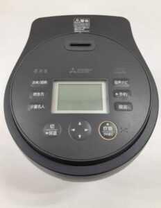 三菱電機2023年製 IH炊飯器 本炭釜 紬 5.5合 NJ-BW10F-B