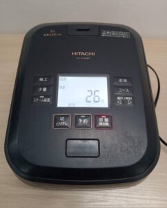 日立2021年製 圧力IH炊飯器 5.5合 沸騰鉄釜 ふっくら御膳 RZ-W100EM