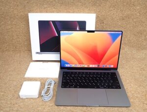 Apple2023年製 Macbook Pro Liquid Retina XDRディスプレイ 14.2 16GB 1TB MPHF3J/A スペースグレー