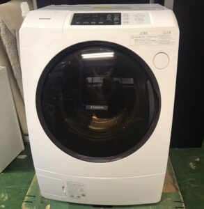 東芝2022年製 ドラム式洗濯乾燥機 ザブーン 9㎏ TW-95GM1L