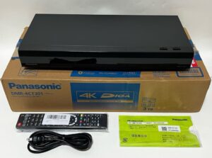 パナソニック2021年製 ブルーレイレコーダー 4Kディーガ 3TB DMR-4T301