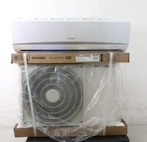 アイリスオーヤマルームエアコン 6畳用 IRA-2206R(2025年製)ホワイト