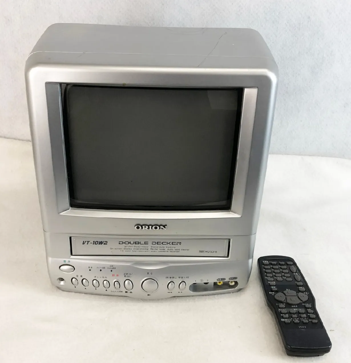 ブラウン管テレビ 買い取り ｜東京都台東区まで出張買取でテレビ[ORION ブラウン管テレビ VT-10W2]