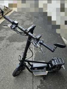 電動キックボード 買取 ｜東京都大田区まで出張買取で自転車その他[EVERCROSS 電動キックボード E1 HB16 RH-HB16-B]