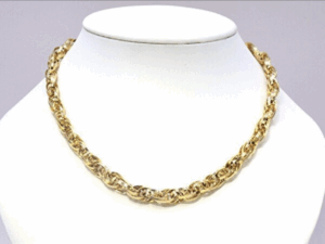 k18 pt850 コンビ 相場 ｜東京都台東区まで出張買取で金 ネックレス[k18(18金)pt850(プラチナ850)のコンビネックレス]