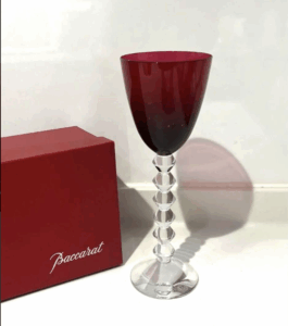 バカラ 買取 ｜東京都大田区まで出張買取でその他食器[バカラ Baccarat ワイングラス ベガ スモール ルビー]