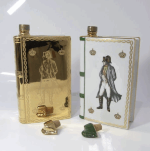 東京都大田区まで出張買取でナポレオン ブック 買取相場 ｜お酒[カミュ ナポレオン ブック計 3本 陶器ボトル 高く ブランデー]