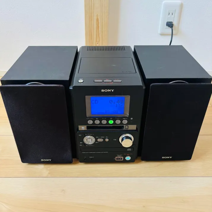 mdコンポ｜東京都新宿区でオーディオプレイヤー[SONY CD/MDミニコンポ HCD-M35WM]