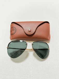 サングラス 傷 レイバン ｜東京都大田区まで出張買取でサングラス[Ray-Ban RB3449 001]