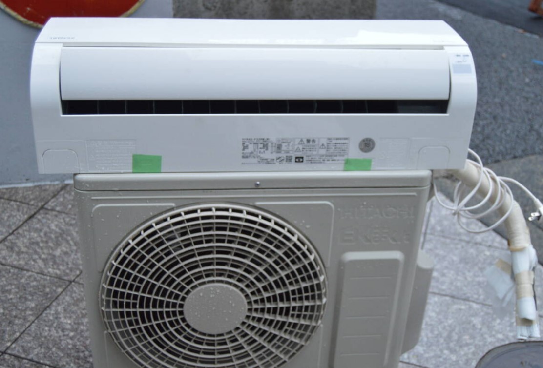 ras-f22rm ｜東京都大田区まで出張買取でエアコン[日立 白くまくん]