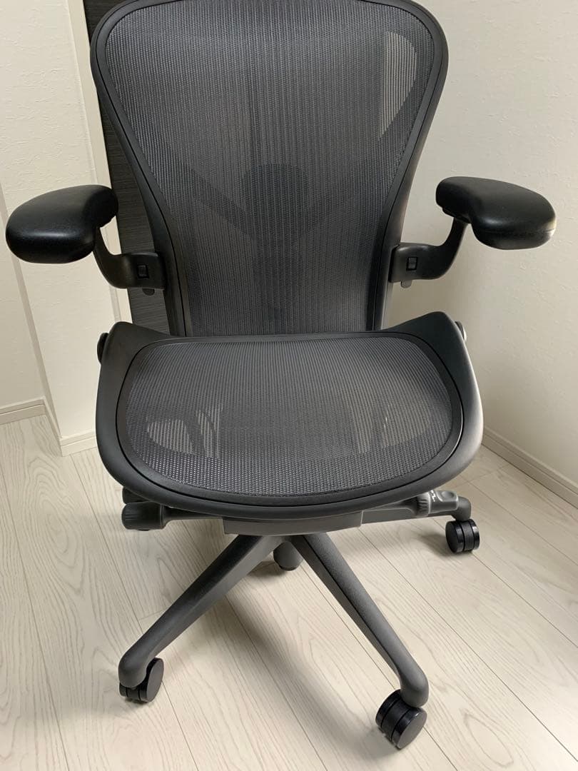 アーロンチェア 買取 ｜東京都台東区まで出張買取でデスクチェア[アーロンチェアBサイズフル装備]