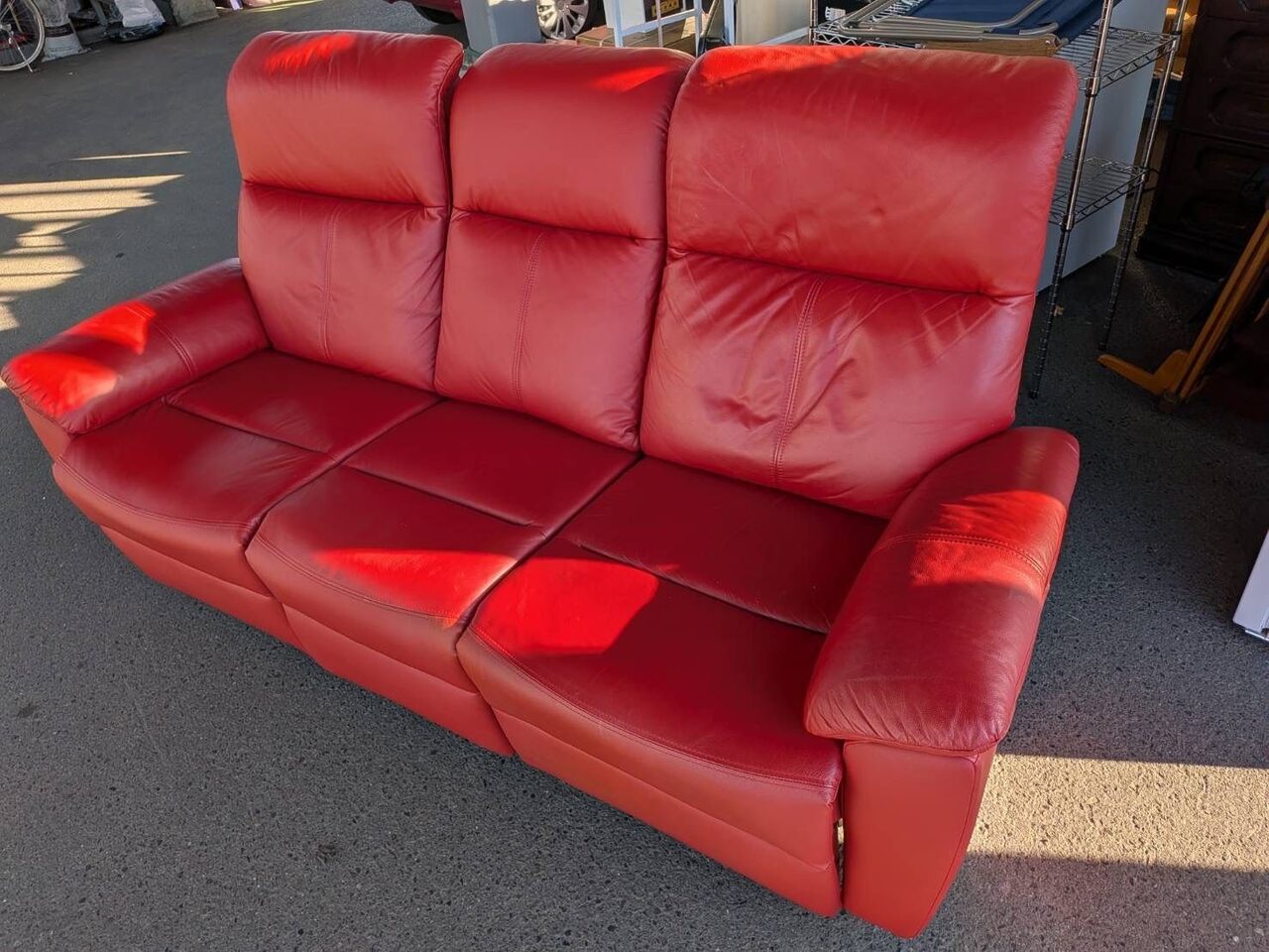 大塚家具 買取 ｜東京都北区まで出張買取で家具[IDC大塚家具 GTO 3人掛け 電動リクライニングソファ/チェア SD-315 BMLY LEFT 3P]