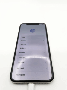 iphone x 256gb シルバー mqc22j/a ｜東京都江戸川区まで出張買取でiPhone[アップル iPhone X 256GB SIMフリー シルバー MQC22J/A]