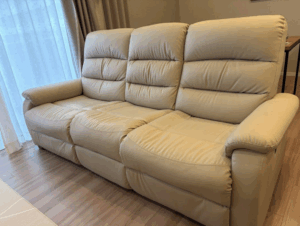 nシールド ビット3 ｜東京都北区まで出張買取で家具[ニトリ 合皮ソファ 3人掛け Nシールド]