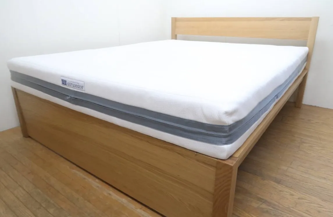 無印 ベッドフレーム エアウィーヴ ｜東京都足立区まで出張買取で家具[無印良品 クイーンベッド]