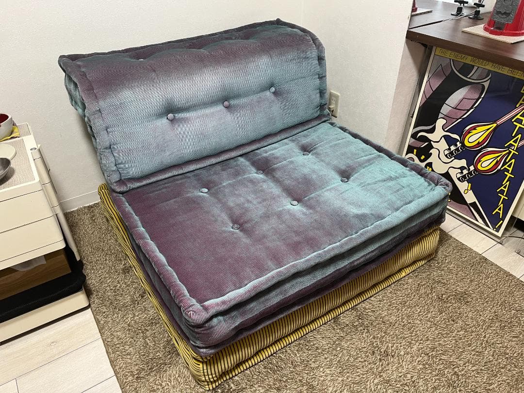 ロッシュボボア ソファ ｜東京都中央区まで出張買取で家具[ロッシュボボア マ・ジョン　ローソファ＋座面下ソファ 2点セット]