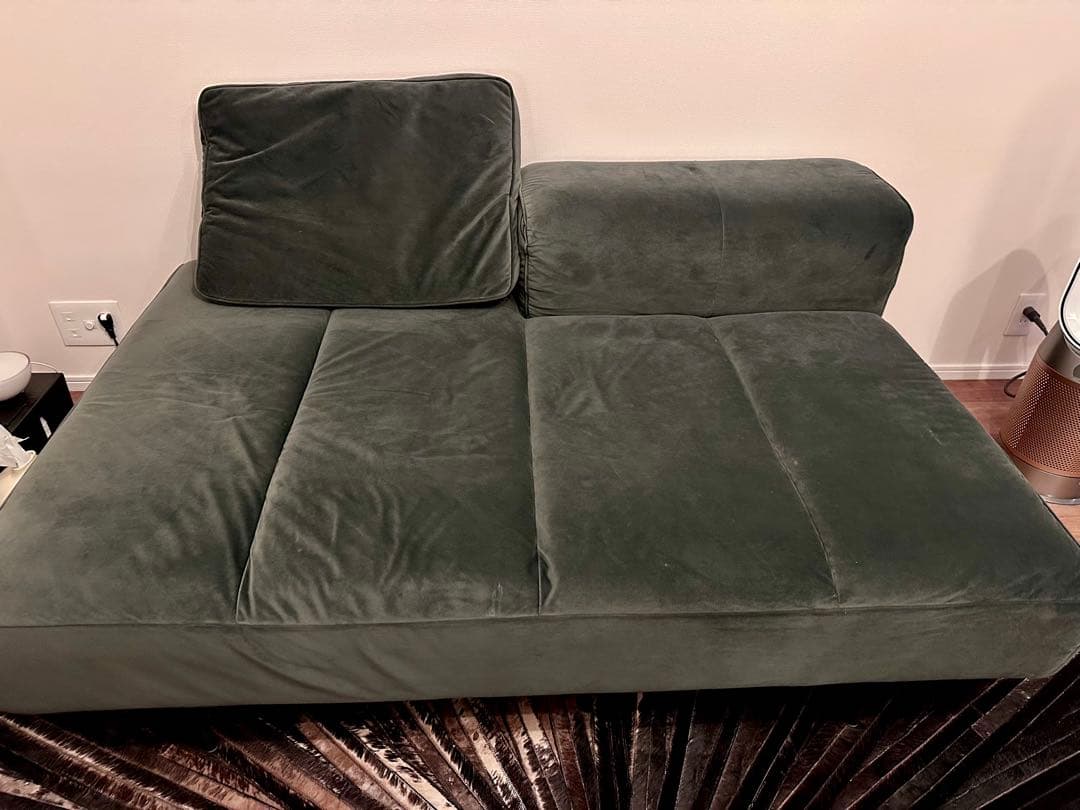 アムステルダム ソファ ｜東京都北区まで出張買取で家具[BOCONCEPT Amsterdam 2人用ソファ　ダスティーグリーン]