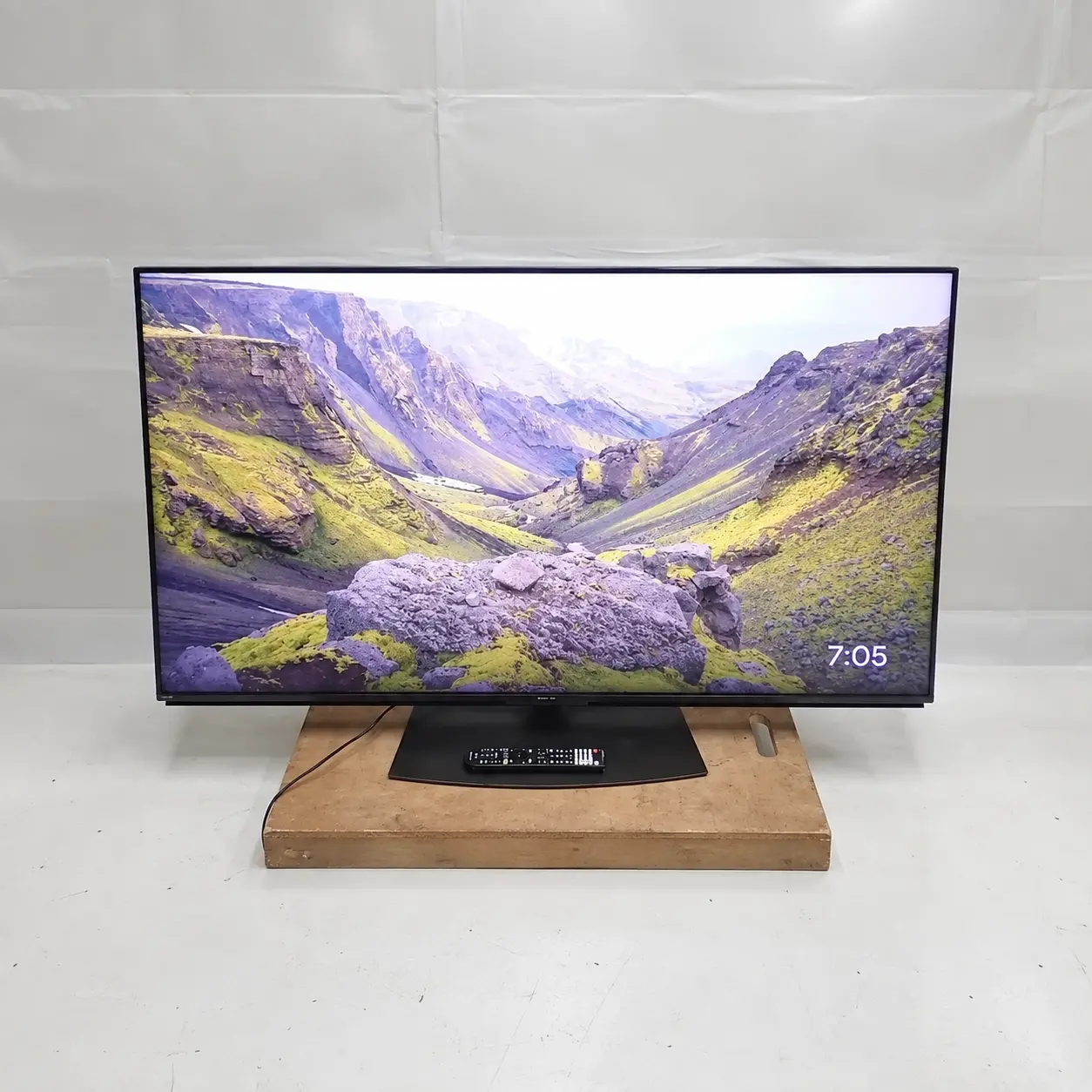 東京都中央区まで出張買取でシャープ AQUOS 4K液晶テレビ 60V型 4T-C60EN1