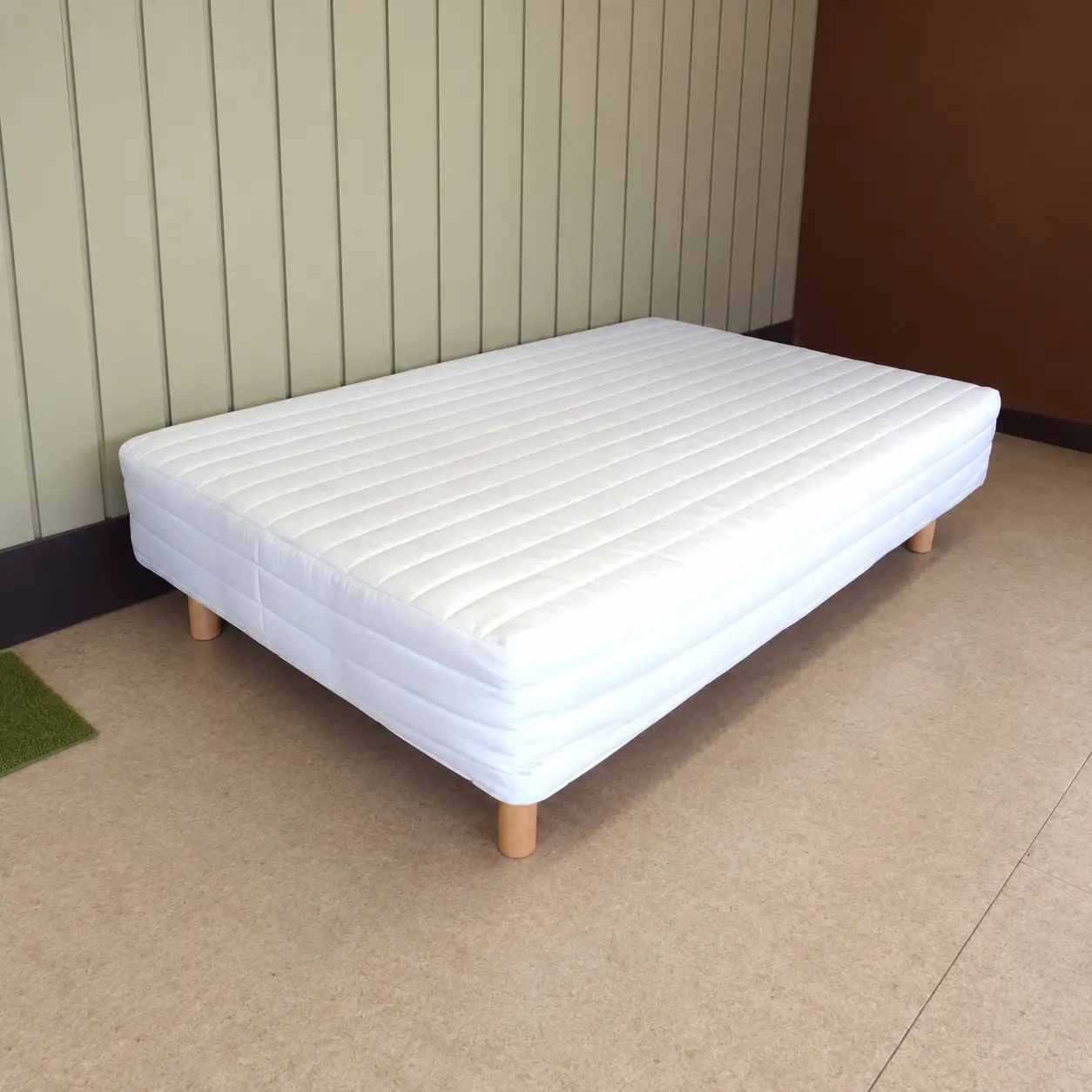 東京都港区まで出張買取で無印良品 セミダブルベッド 脚付きマットレス