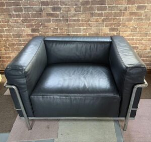 カッシーナ LC3 本革ソファ 1シーター フェザー仕様
