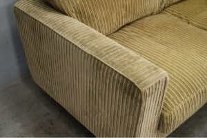 JETTY FEATHER SOFAのアーム部と太畝の張地