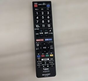 AQUOS 2T-C32AE1の純正リモコン GB278SB