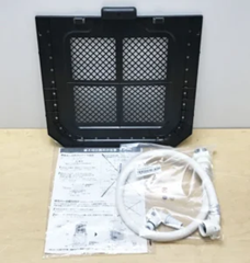 JW-UD70Aに付属していた給水ホースや取扱説明書などの付属品