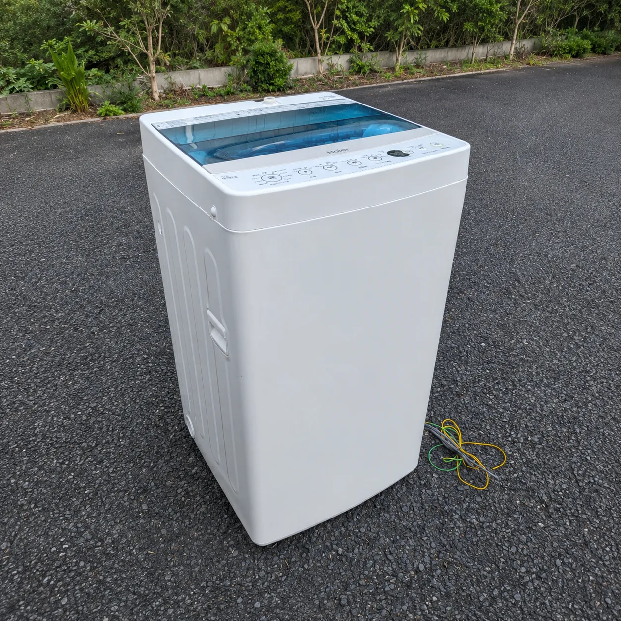東京都世田谷区まで出張買取でハイアール 4.5kg全自動洗濯機 JW-C45D-W