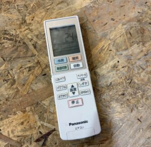 Panasonic CS-J221D-Wに付属していた純正リモコン