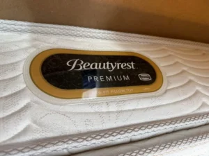 Beautyrest PREMIUM NEW FIT PILLOW TOPのラベル