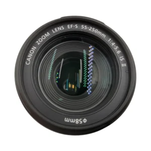 EF-S55-250mm IS IIの前玉の状態