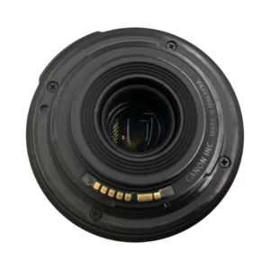 EF-S55-250mm IS IIのマウント面と後玉