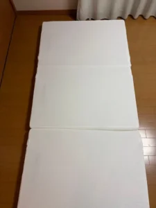 エアウィーヴ スマートZ01の裏面カバーの状態