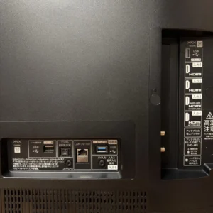 4T-C65EQ1の背面の端子部（HDMI入力）