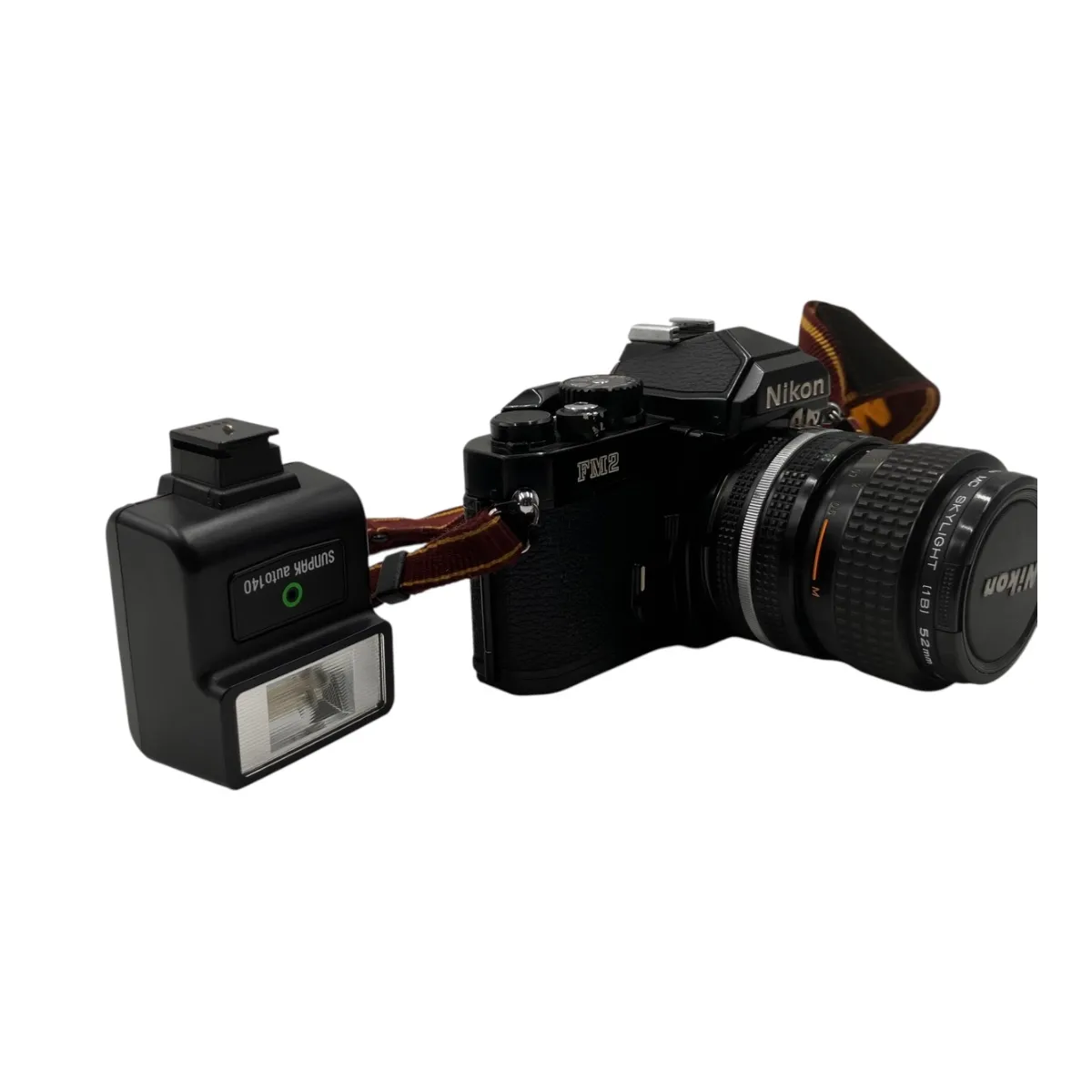東京都江戸川区まで出張買取でNikon FM2 Zoom-NIKKOR 35-70mm SUNPAK auto 140 フィルムカメラセット