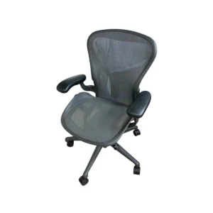 ハーマンミラー アーロンチェア リマスタード Bサイズ AER1B22PW