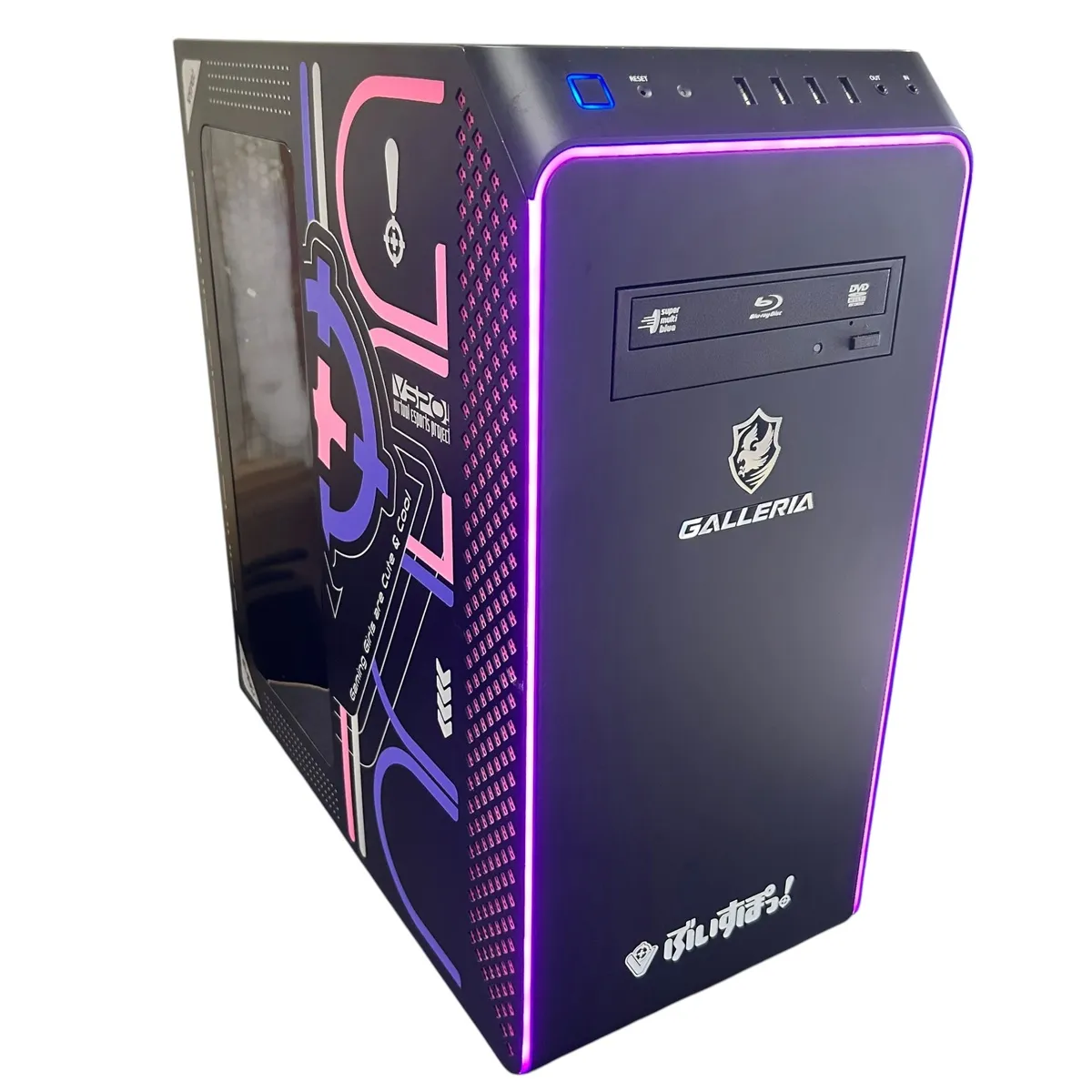 東京都江戸川区まで出張買取でガレリア GALLERIA VSA7C-R47S ぶいすぽっ！コラボ ゲーミングPC